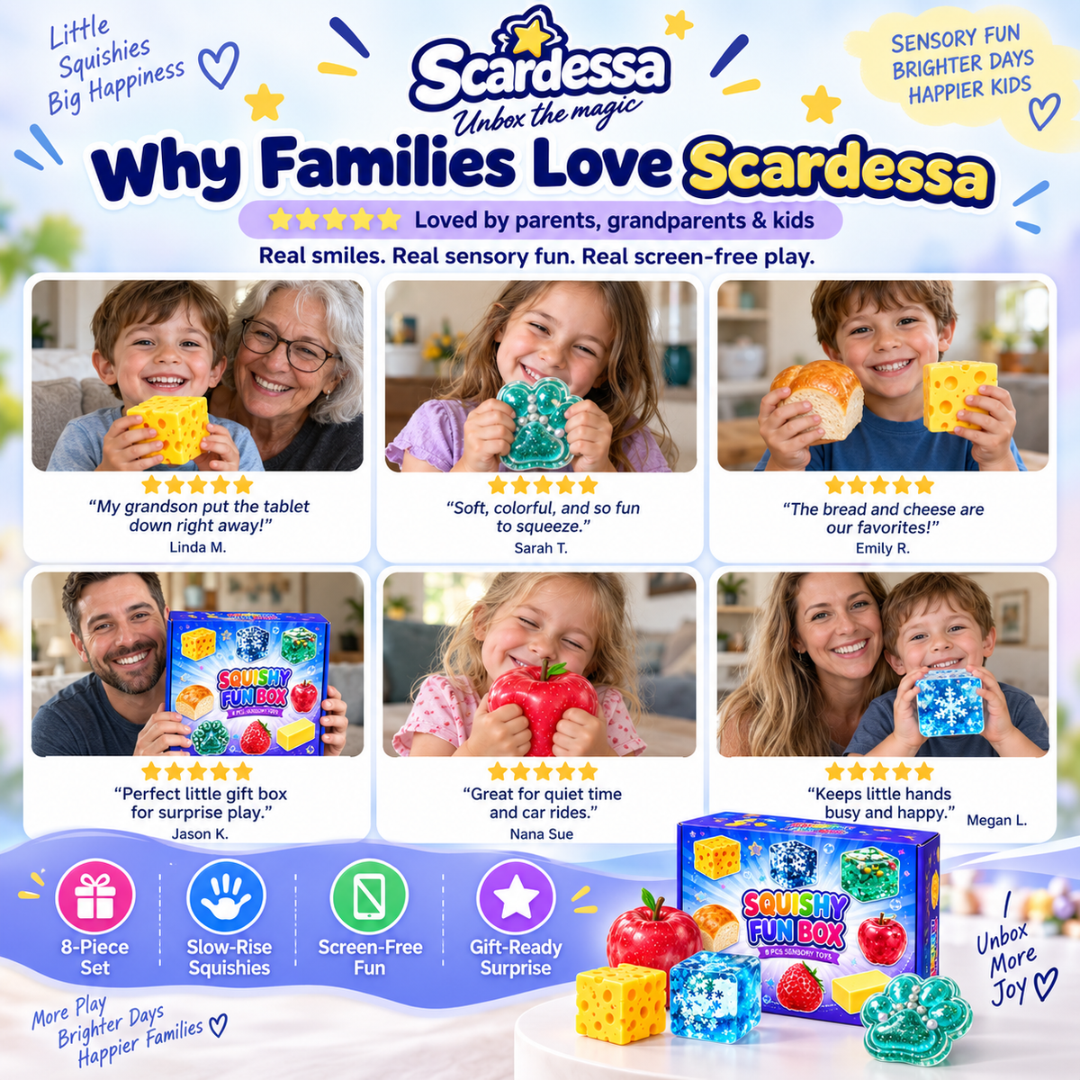 Squishy Fun Box – 8 Surprises