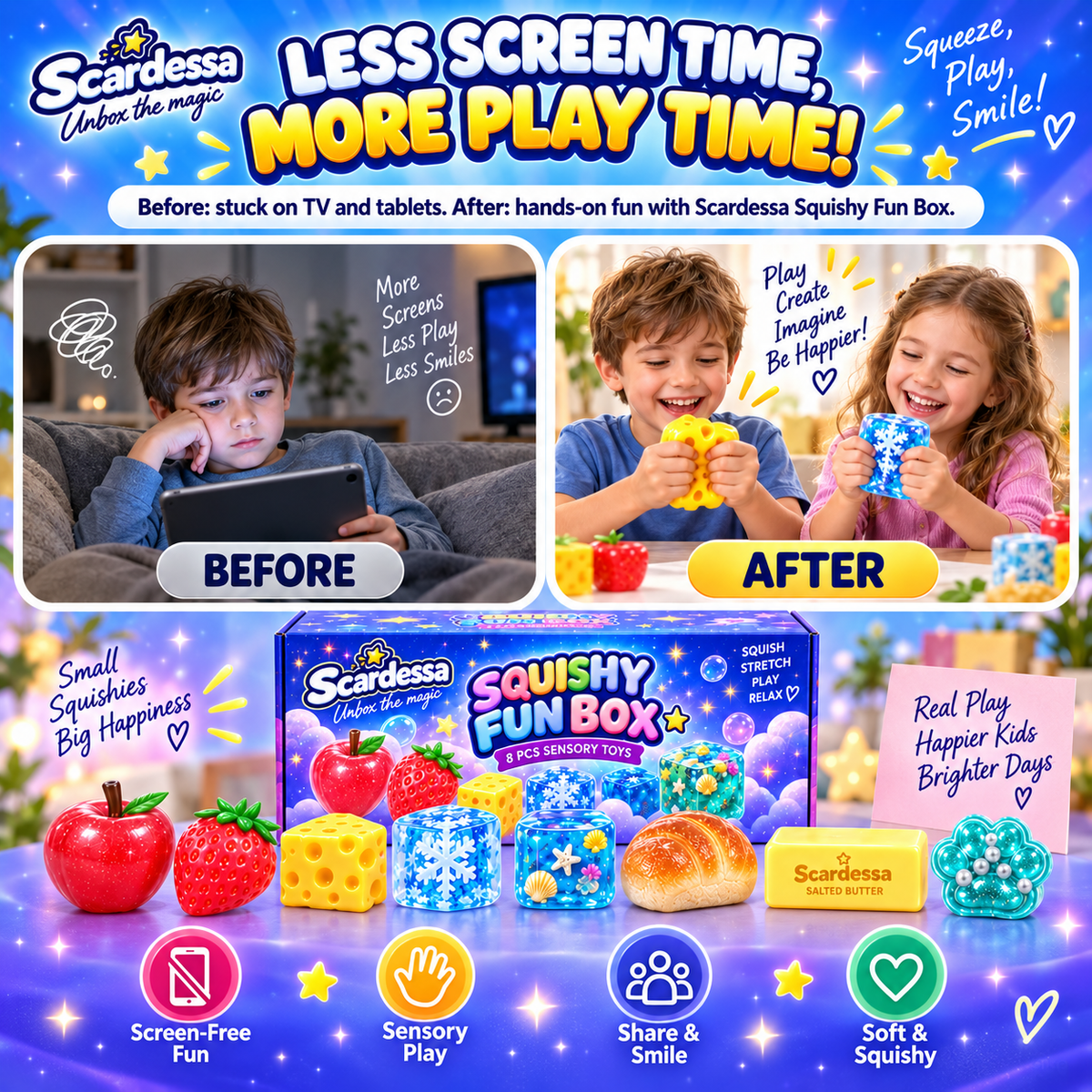 Squishy Fun Box – 8 Surprises